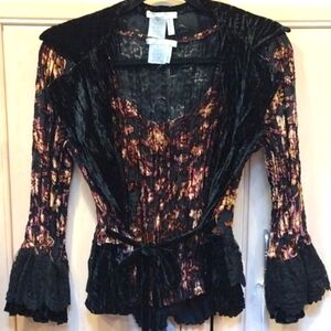 🔥Alberto Makali Vintage 2 Pc. Jacket Tank Top Set